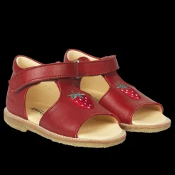 Begynder Sandal Med åben Tå Og Velcrolukning