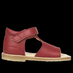 Begynder Sandal Med åben Tå Og Velcrolukning
