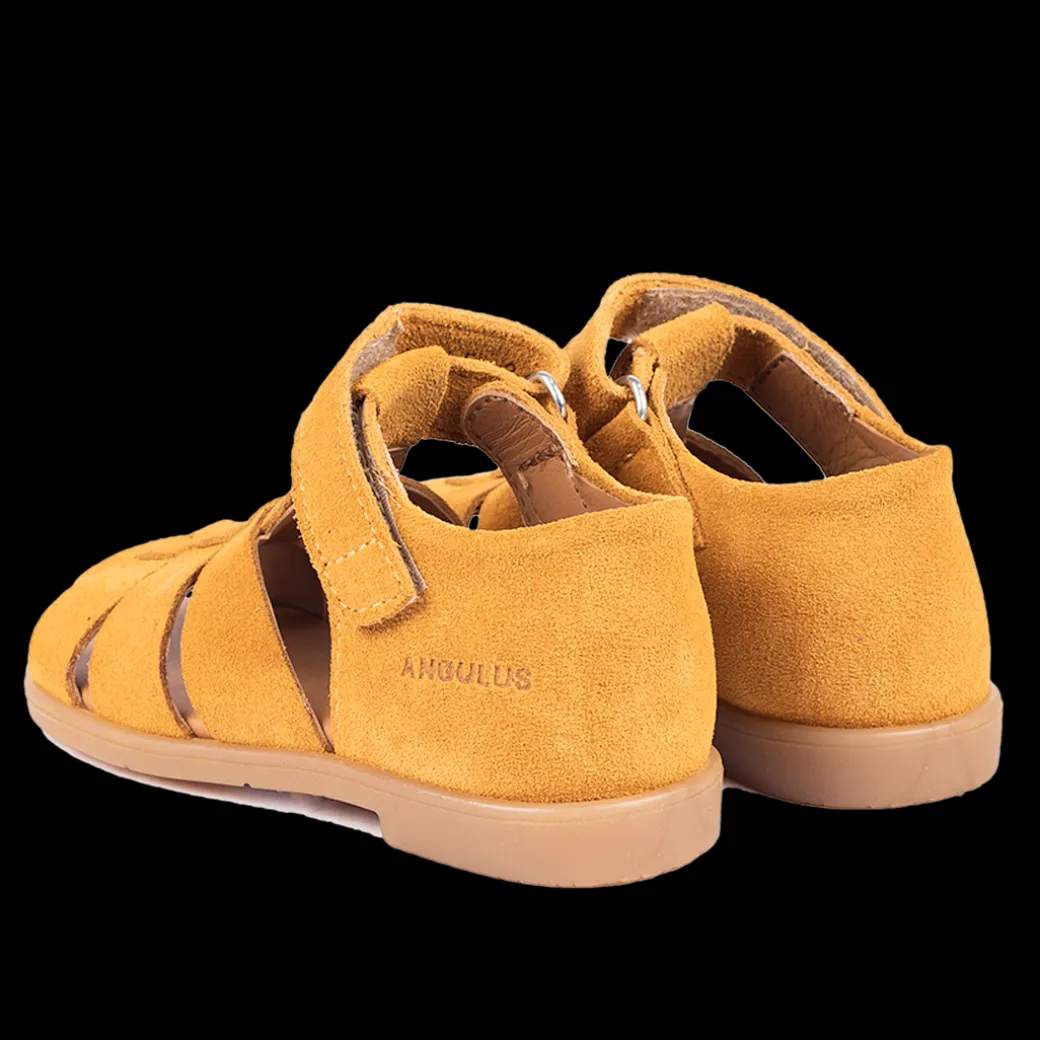 Begynder Sandal Med åben Tå Og Velcrolukning