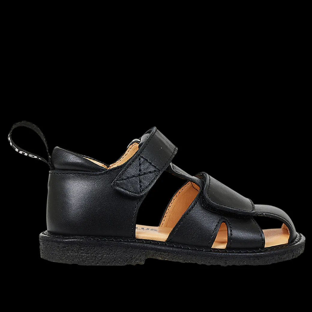 Begynder Sandal Med Logobånd Og Velcrolukning