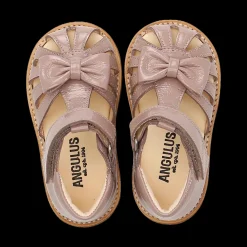 Begynder Sandal Med Sløjfe Og Velcro Lukning