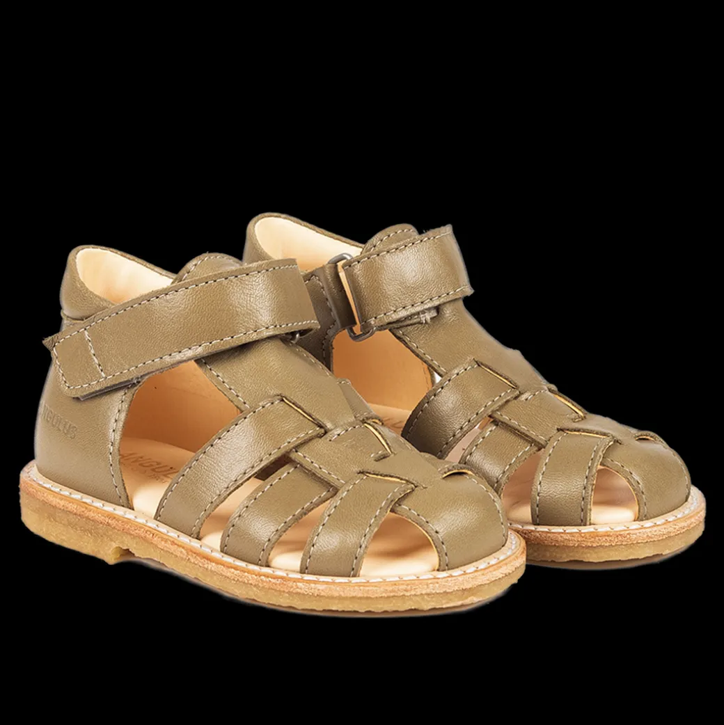 Begynder Sandal Med Velcrolukning