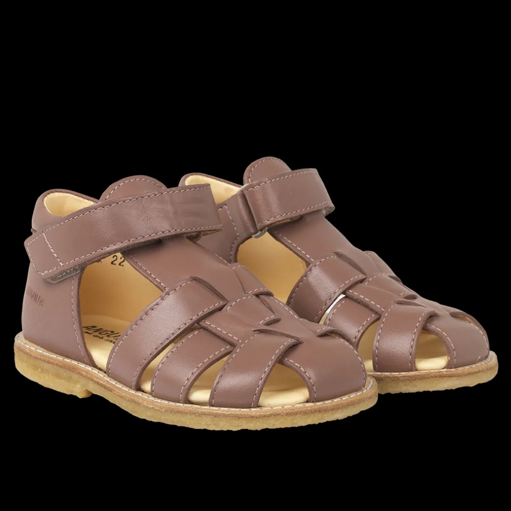 Begynder Sandal Med Velcrolukning
