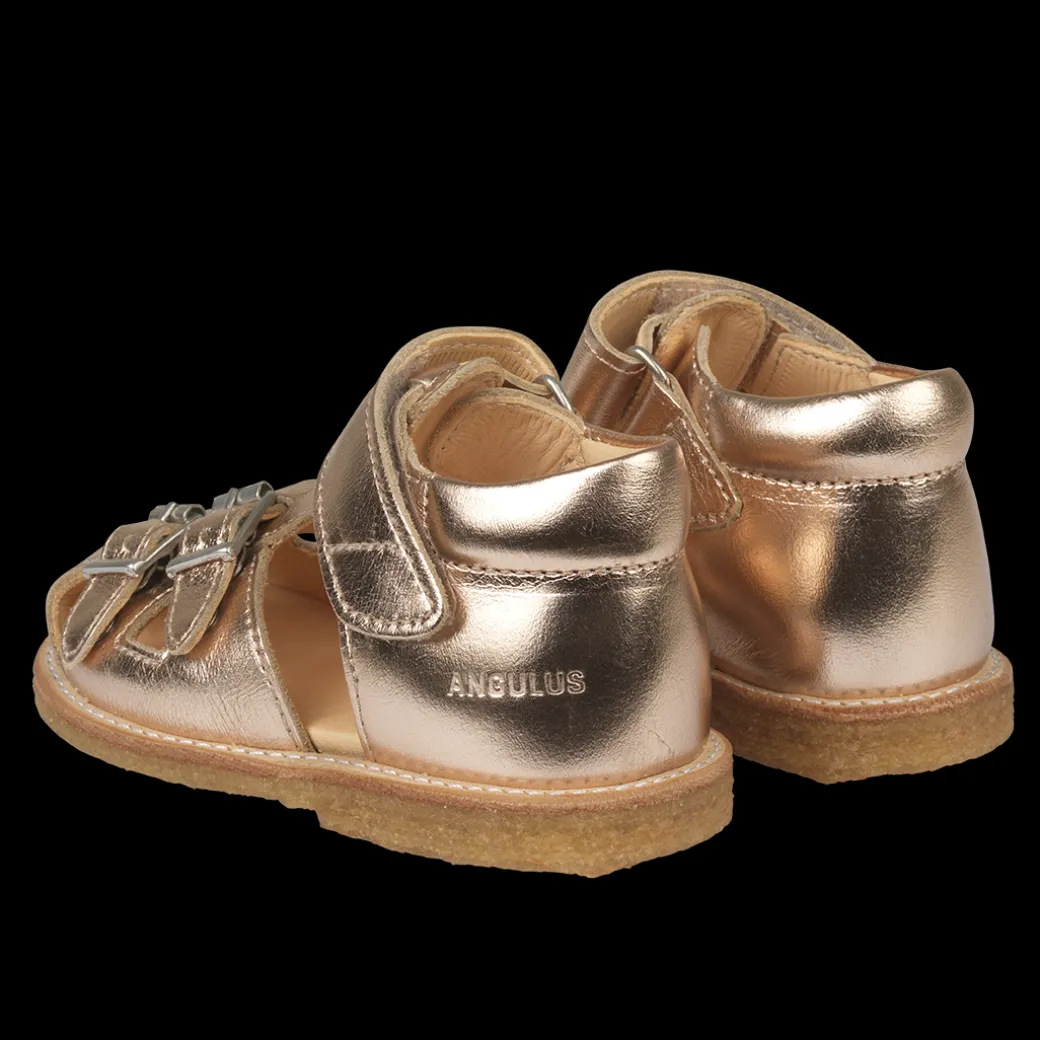 Begynder Sandal Med Velcro Og Spænder