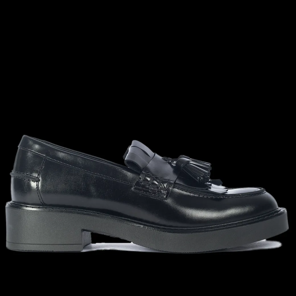 Chunky Penny Loafer Med Frynser Og Kvastdetalje