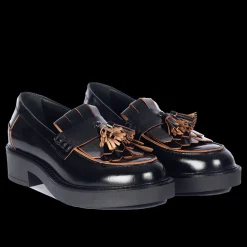 Chunky Penny Loafer Med Frynser Og Kvastdetalje