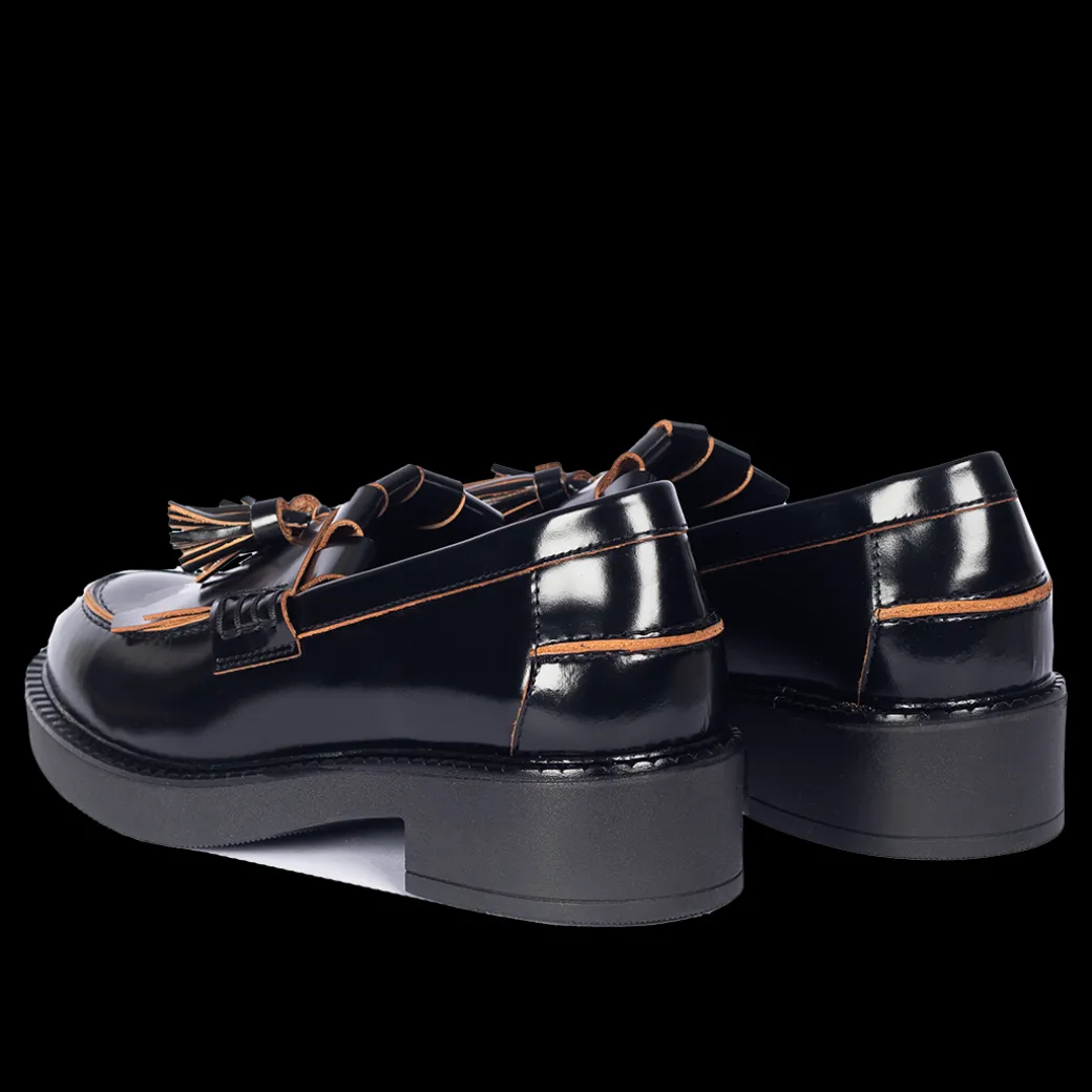 Chunky Penny Loafer Med Frynser Og Kvastdetalje