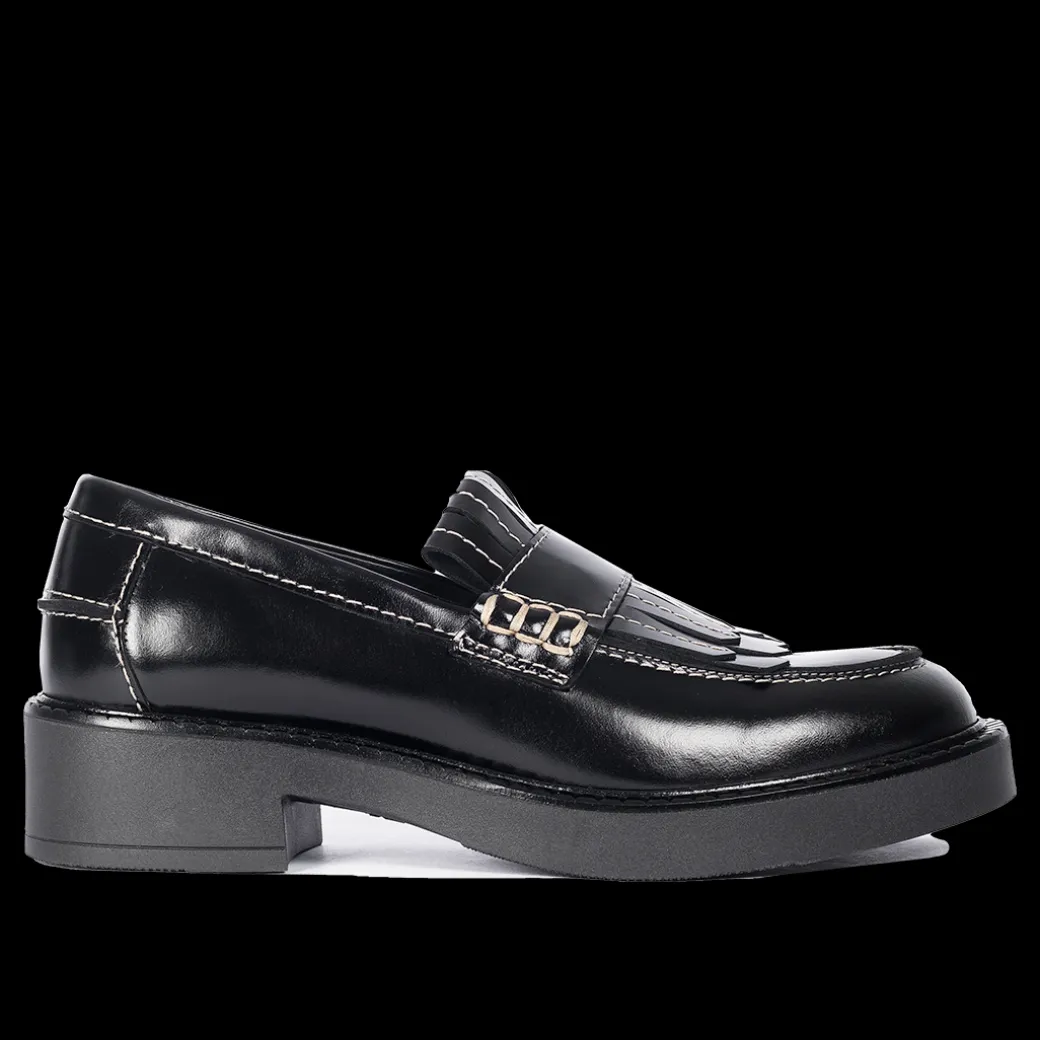 Chunky Penny Loafer Med Frynser