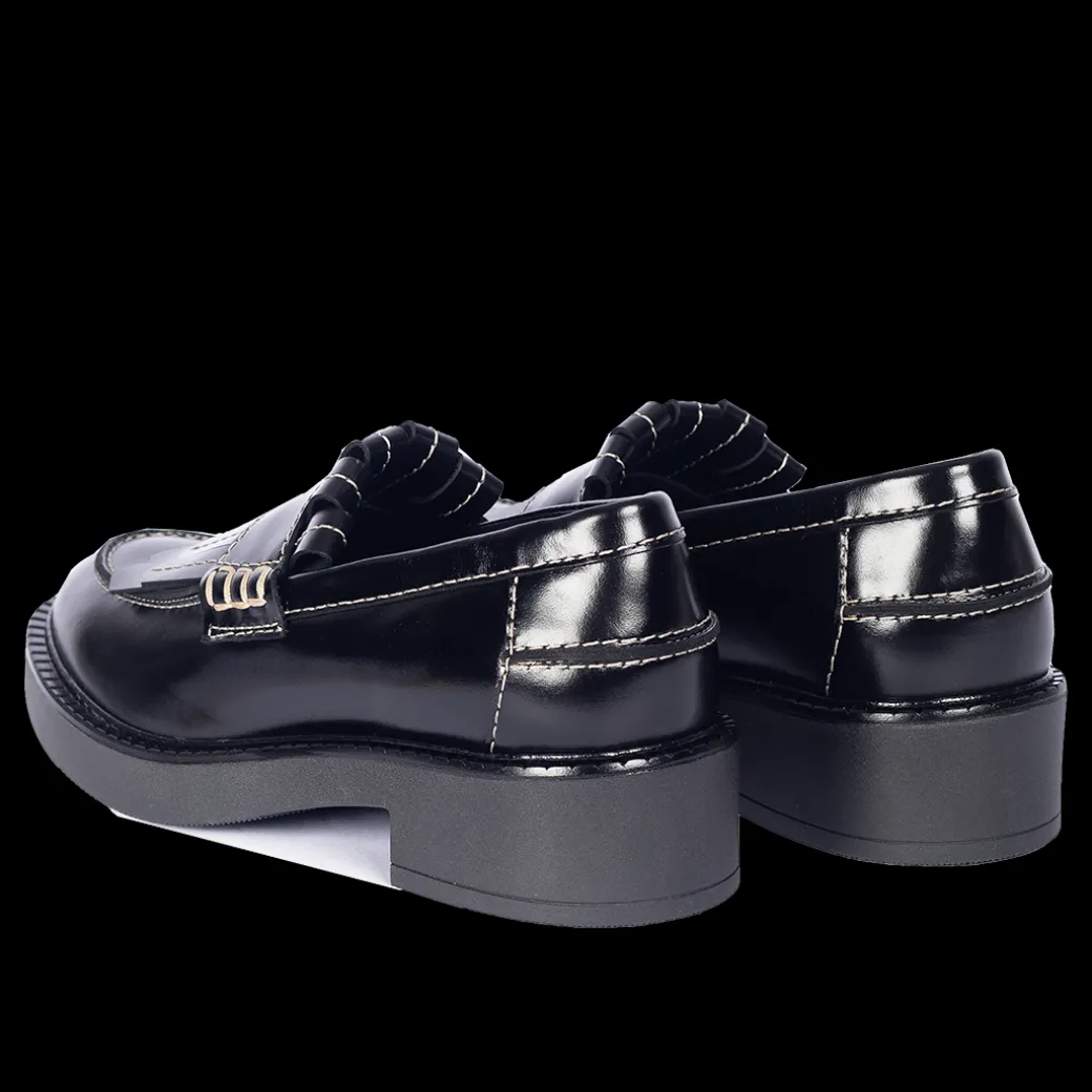 Chunky Penny Loafer Med Frynser