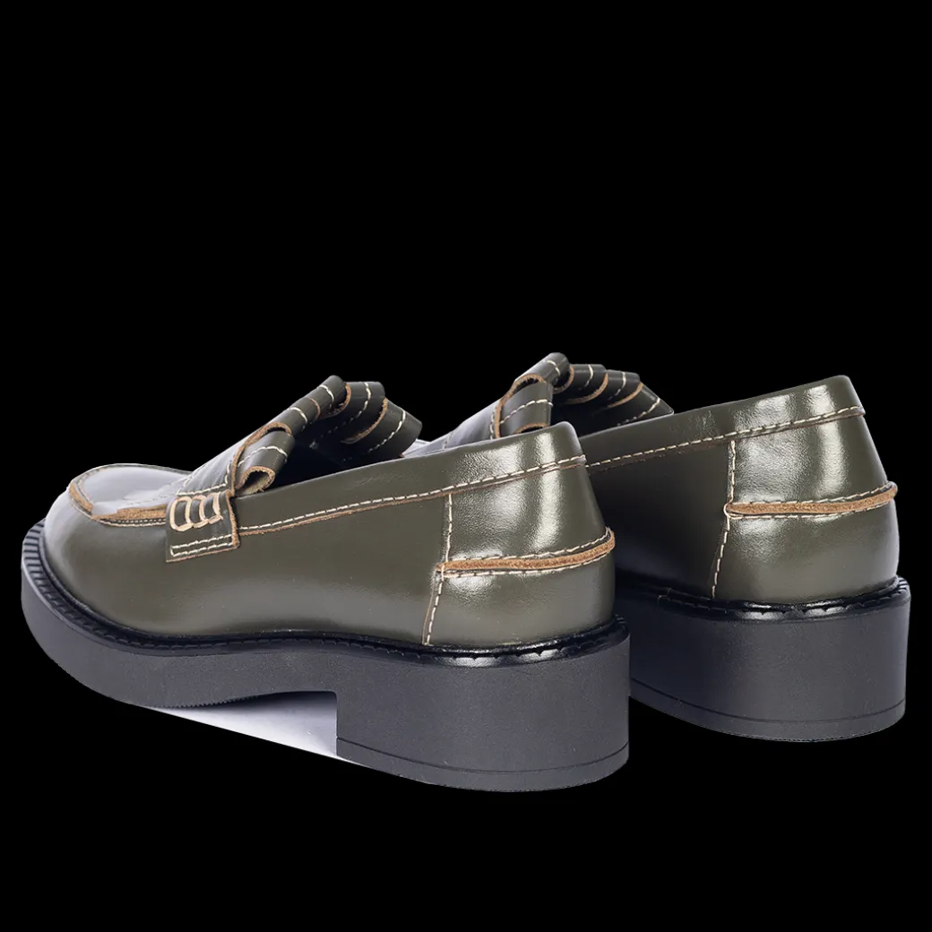 Chunky Penny Loafer Med Frynser