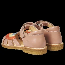 Colourblock Regnbuesandal Med Velcro