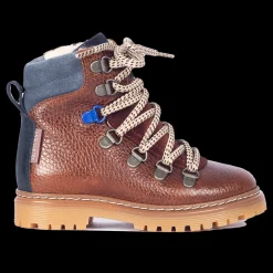 Colourblock TEX-støvle Med Kontrast Eyelets
