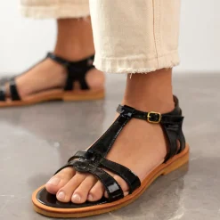 Feminin Sandal M. Stropper Og Ankelrem