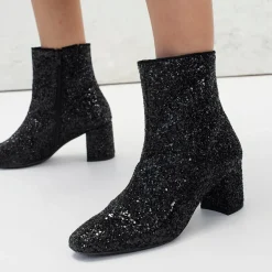 Funklende Glitterstøvlet