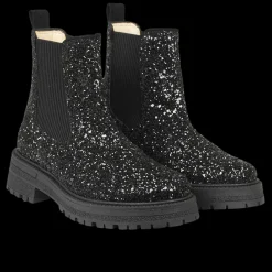 Glitter Chelsea Støvle På Trackål