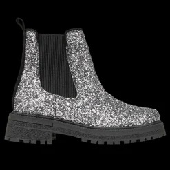 Glitter Chelsea Støvle På Trackål