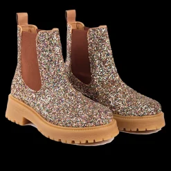 Glitter Chelsea Støvle På Track-sål