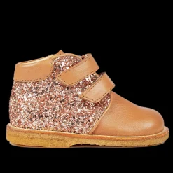 Glittersko Med Velcrolukning