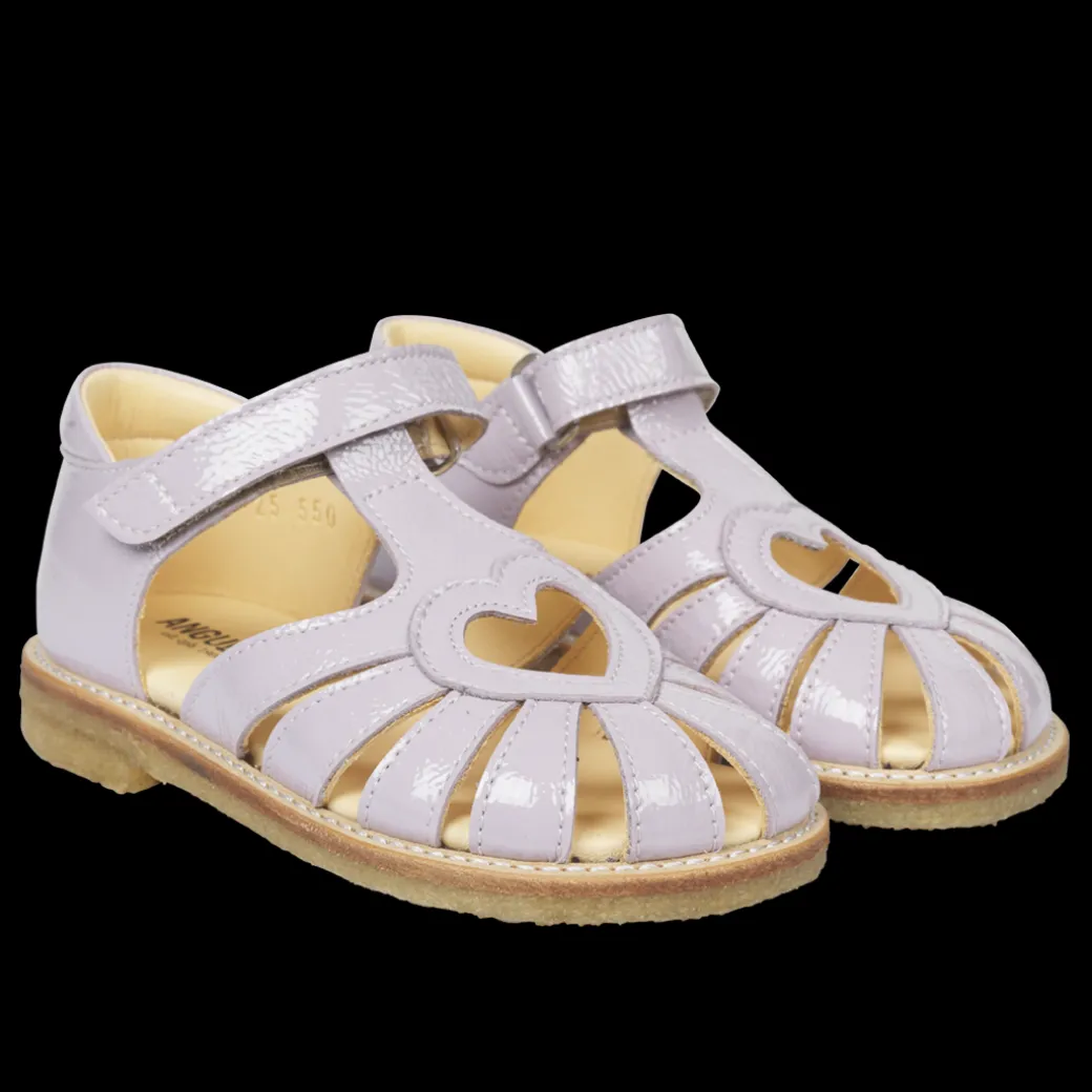 Hjertesandal Med Velcrolukning