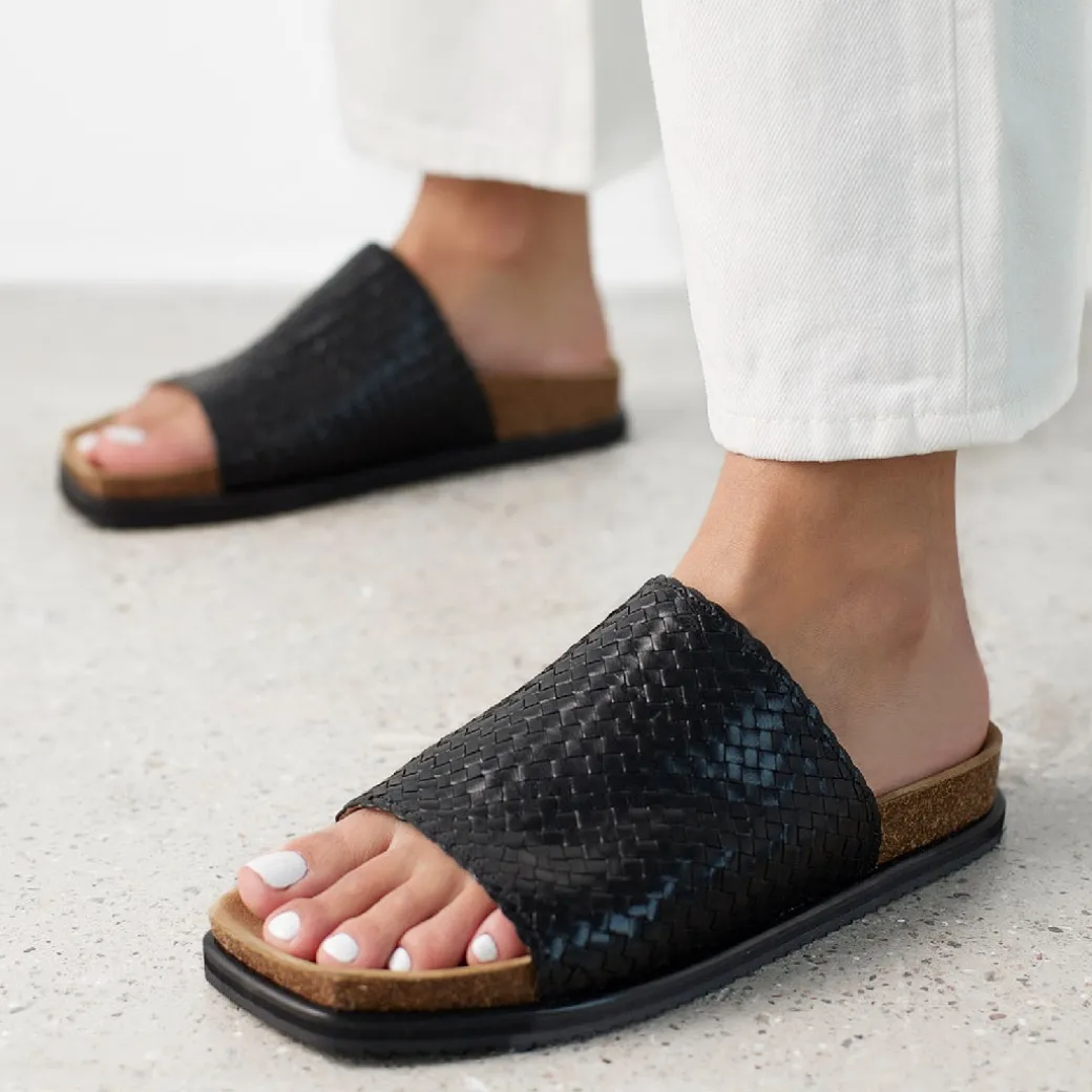 Håndflettet Fodseng Slip Ins