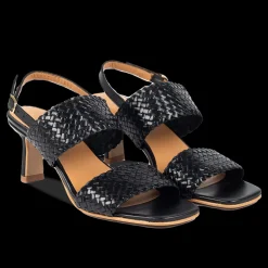 Håndflettet Sandal Med Hæl