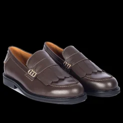 Klassisk Penny Loafer Med Frynser