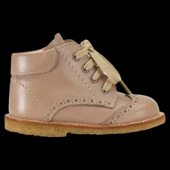 Klassisk Snøresko Med Brogue Detaljer