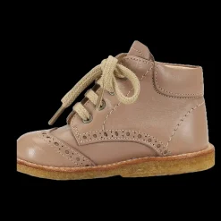 Klassisk Snøresko Med Brogue Detaljer