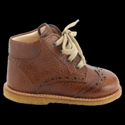 Klassisk Snøresko Med Brogue Detaljer