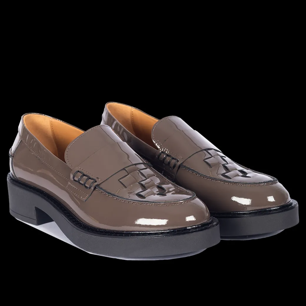 Loafer Med Fletdetalje