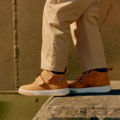 Mid-cut TEX-sneaker Med Velcro