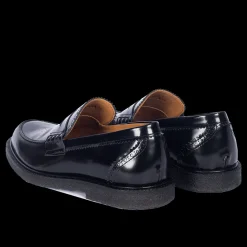 Penny Loafer Med Dekorativt Brogue Hulmønster
