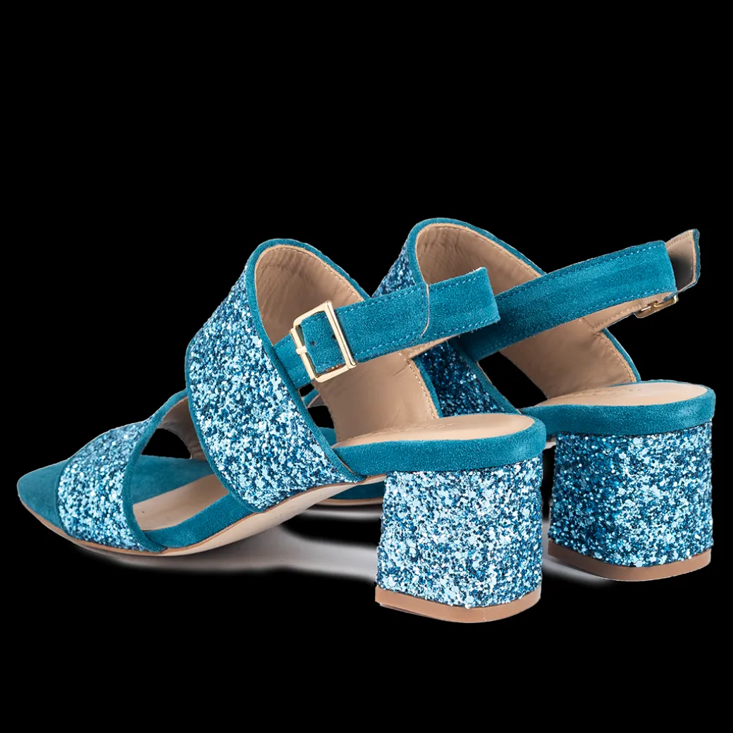 Remsandal I Funklende Glitter