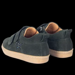 Ruskinds-sneaker Med Funklende Glitterstjerne