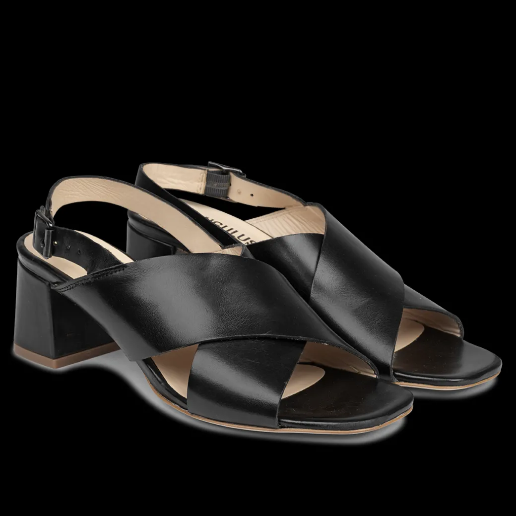 Sandal Med Blokhæl