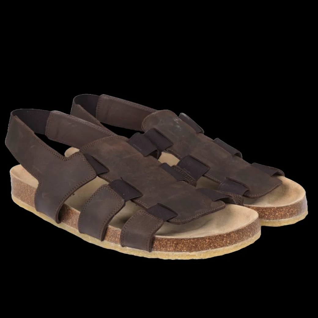 Sandal Med Fodseng Og Elastik