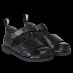 Sandal Med Logobånd Og Velcrolukning