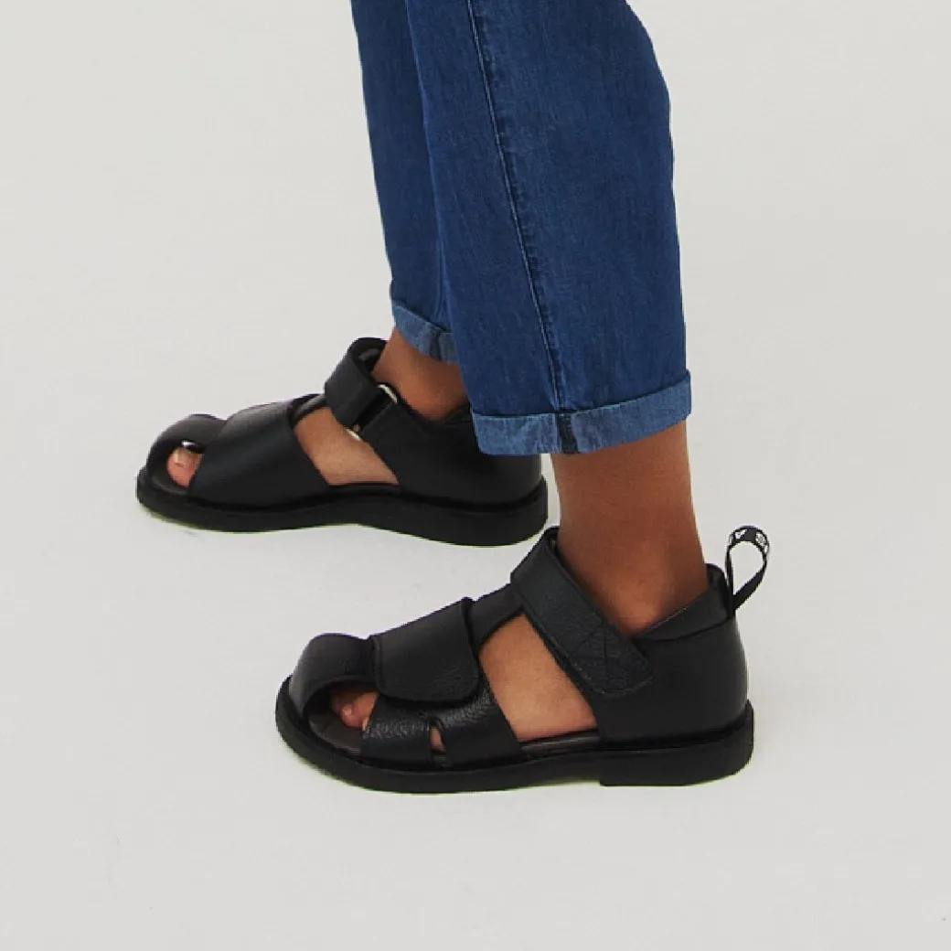 Sandal Med Logobånd Og Velcrolukning