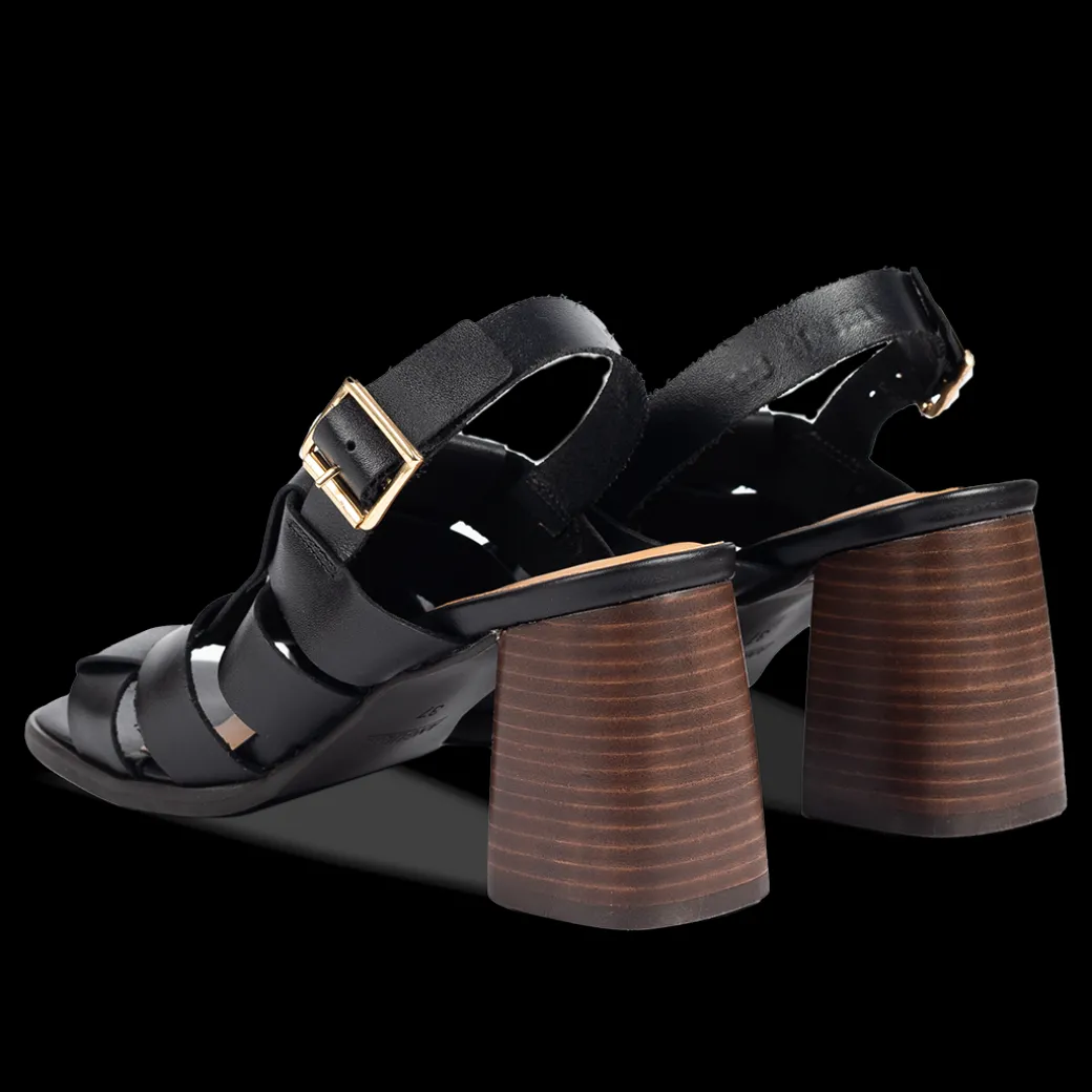 Sandal Med Skulpturel Hæl