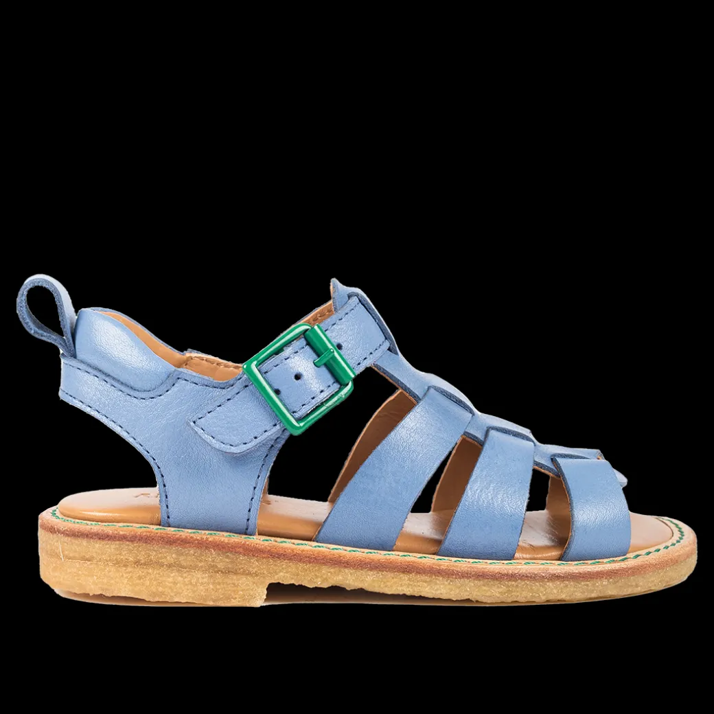 Sandal Med Spænde Og Kontrast Detaljer