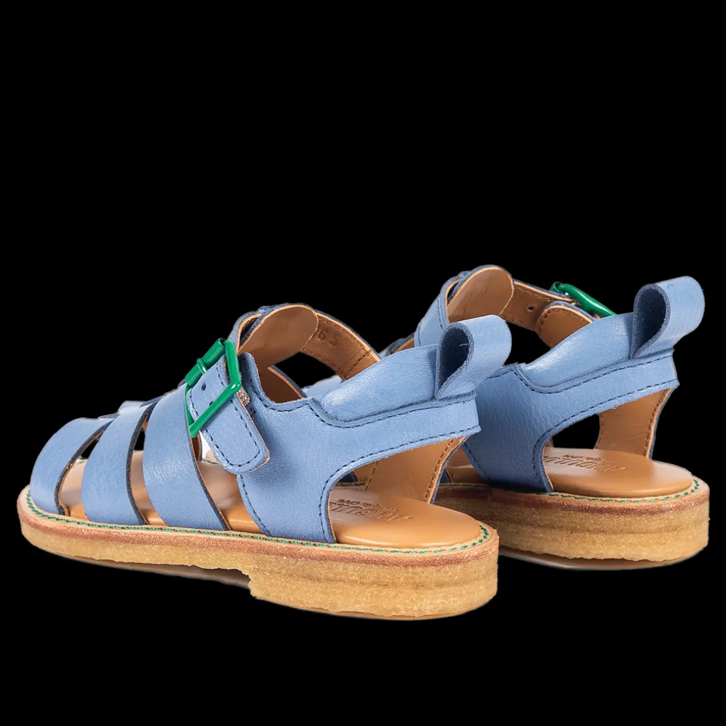 Sandal Med Spænde Og Kontrast Detaljer