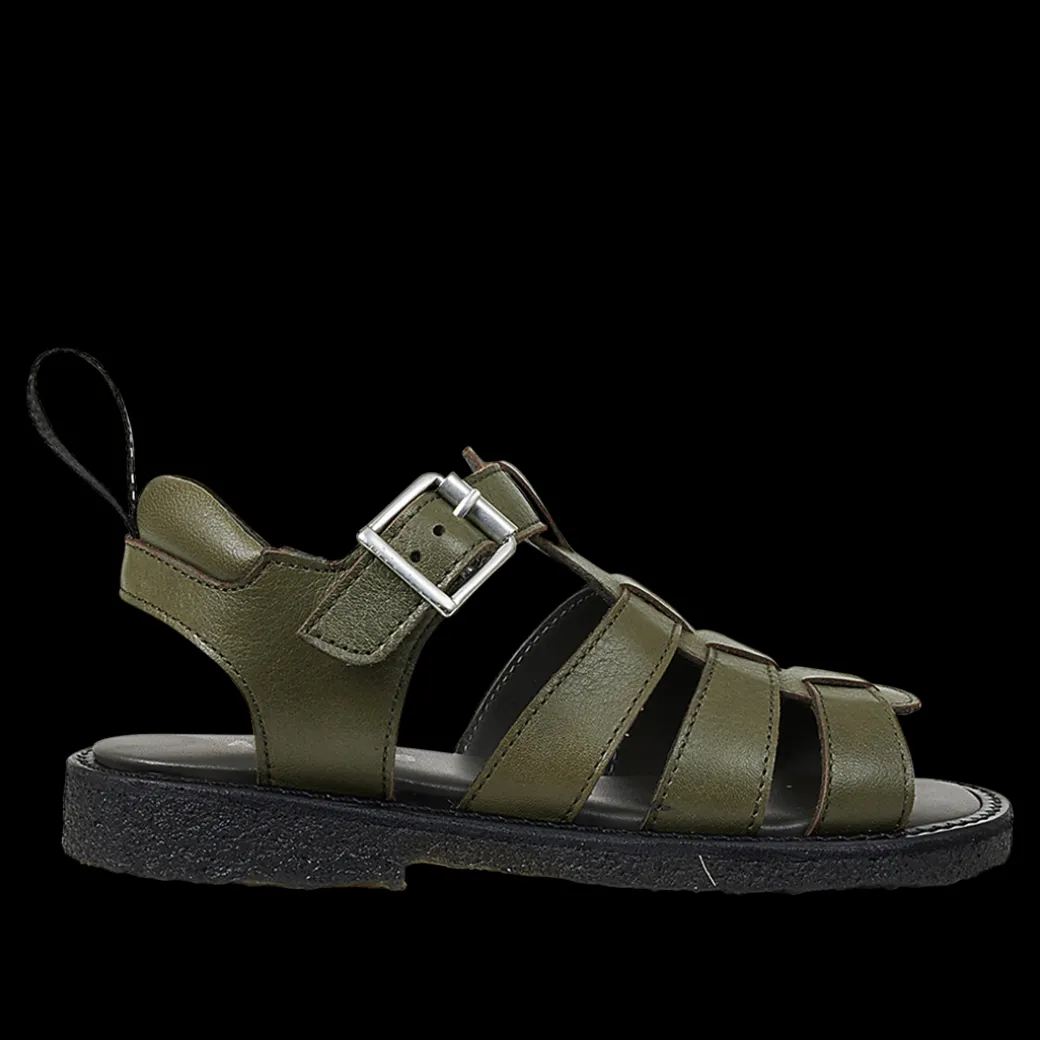 Sandal Med Spændelukning Og Angulus Logobånd