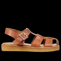 Sandal Med Spæne Og Lukket Tå