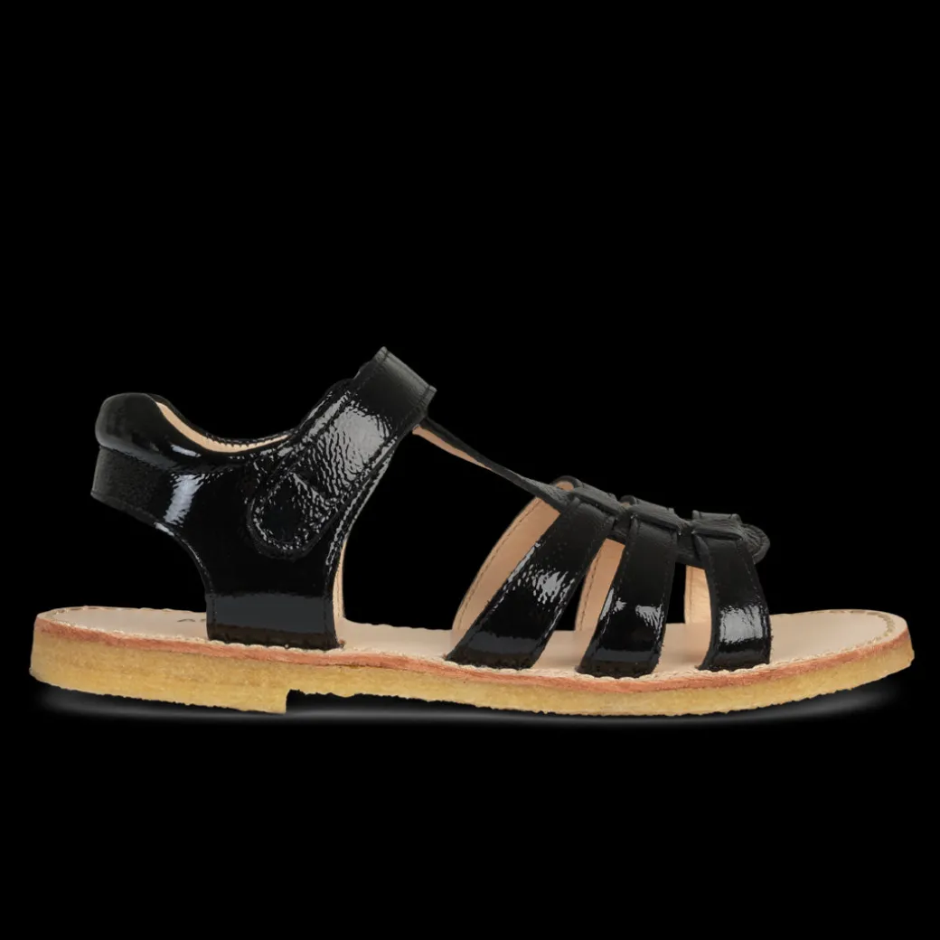 Sandal Med T-rem Og Velcrolukning