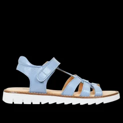 Sandal Med T-rem Og Velcrolukning