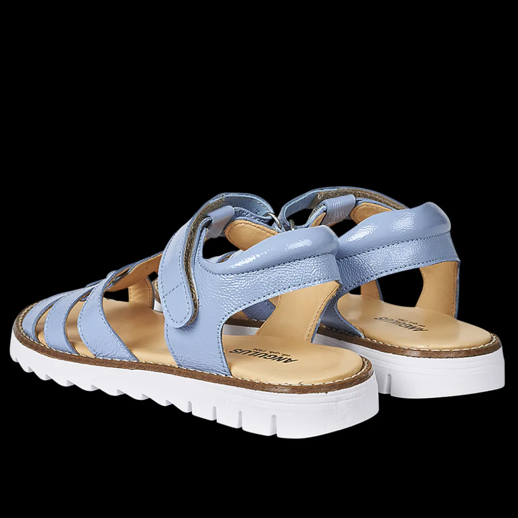 Sandal Med T-rem Og Velcrolukning
