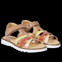 Sandal Med T-rem Og Velcrolukning