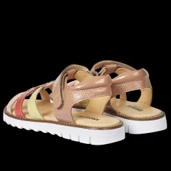 Sandal Med T-rem Og Velcrolukning