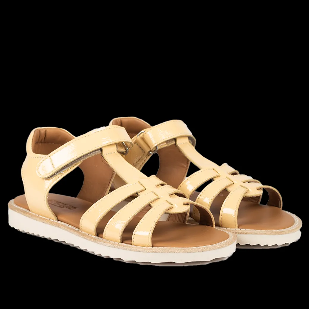 Sandal Med T-rem Og Velcrolukning