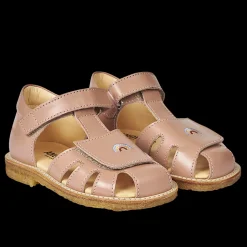 Sandal Regnbue Broderi Og Velcrolukning